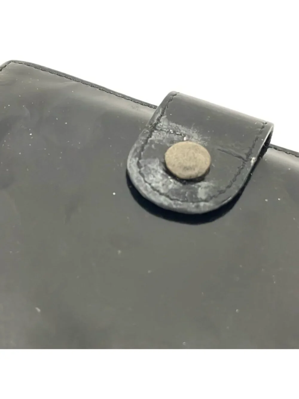 Chanel Black CC Logo Leather Wallet